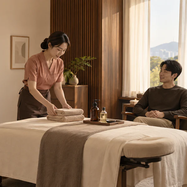 아로마 닝닝릴렉스 마사지 안내 이미지
